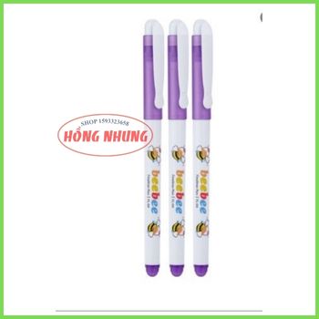 01 Cây Bút Lông Kim Beebee FL-04 Màu Tím