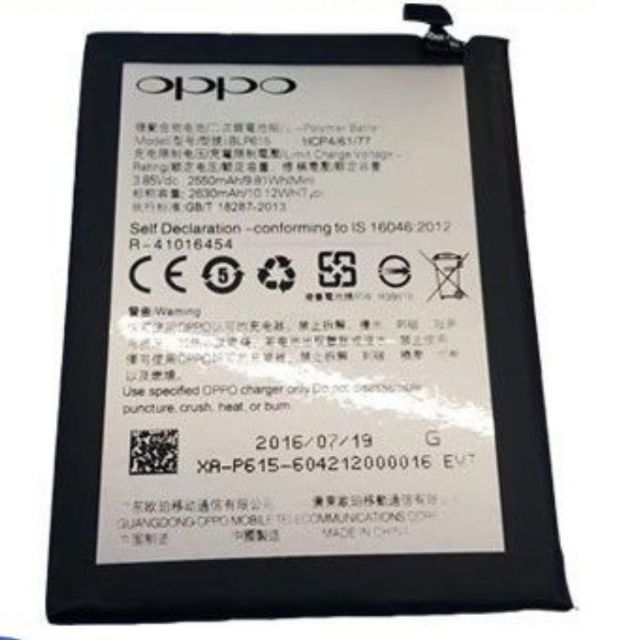 Pin Oppo A37 / Neo 9 (Blp615) pin xịn BH 6 tháng cam kết sản phẩm đúng mô tả chất lượng đảm bảo