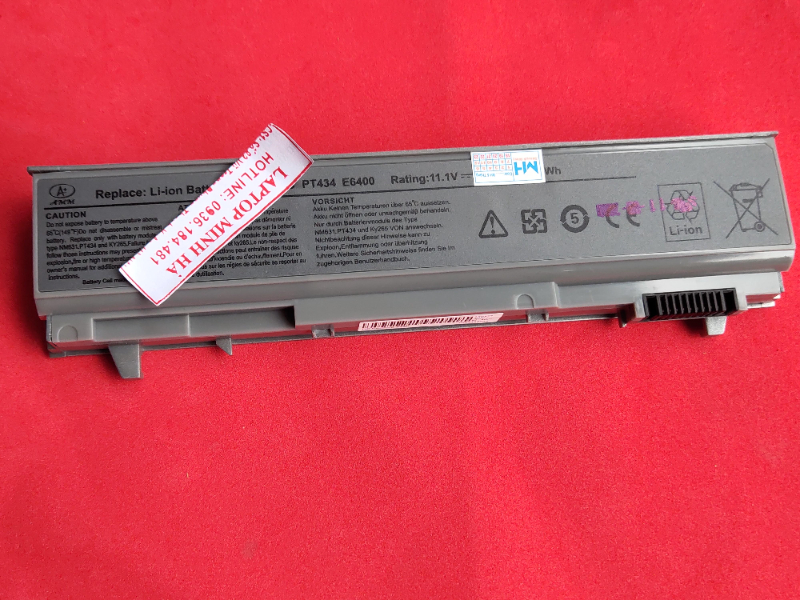 Pin laptop Dell Precision M4500, Pin  Dell Precision M4500