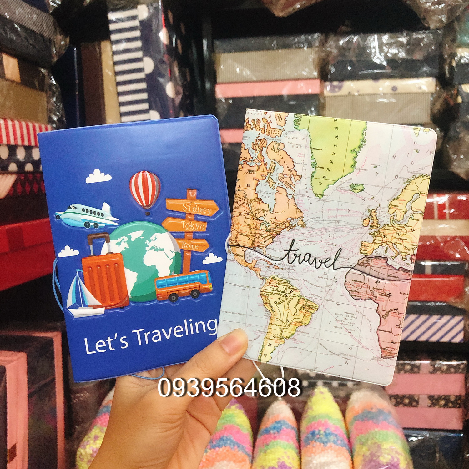Bìa bọc hộ chiếu/ passport da PU mẫu đẹp