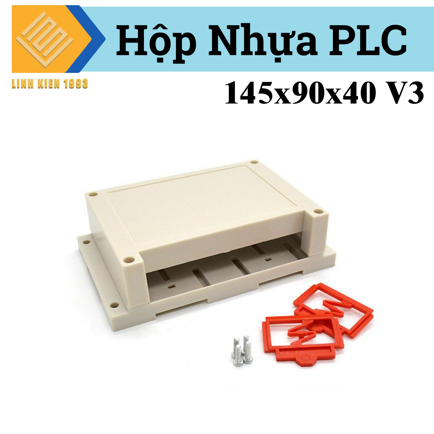 Hộp Nhựa PLC 145x90x40 V3