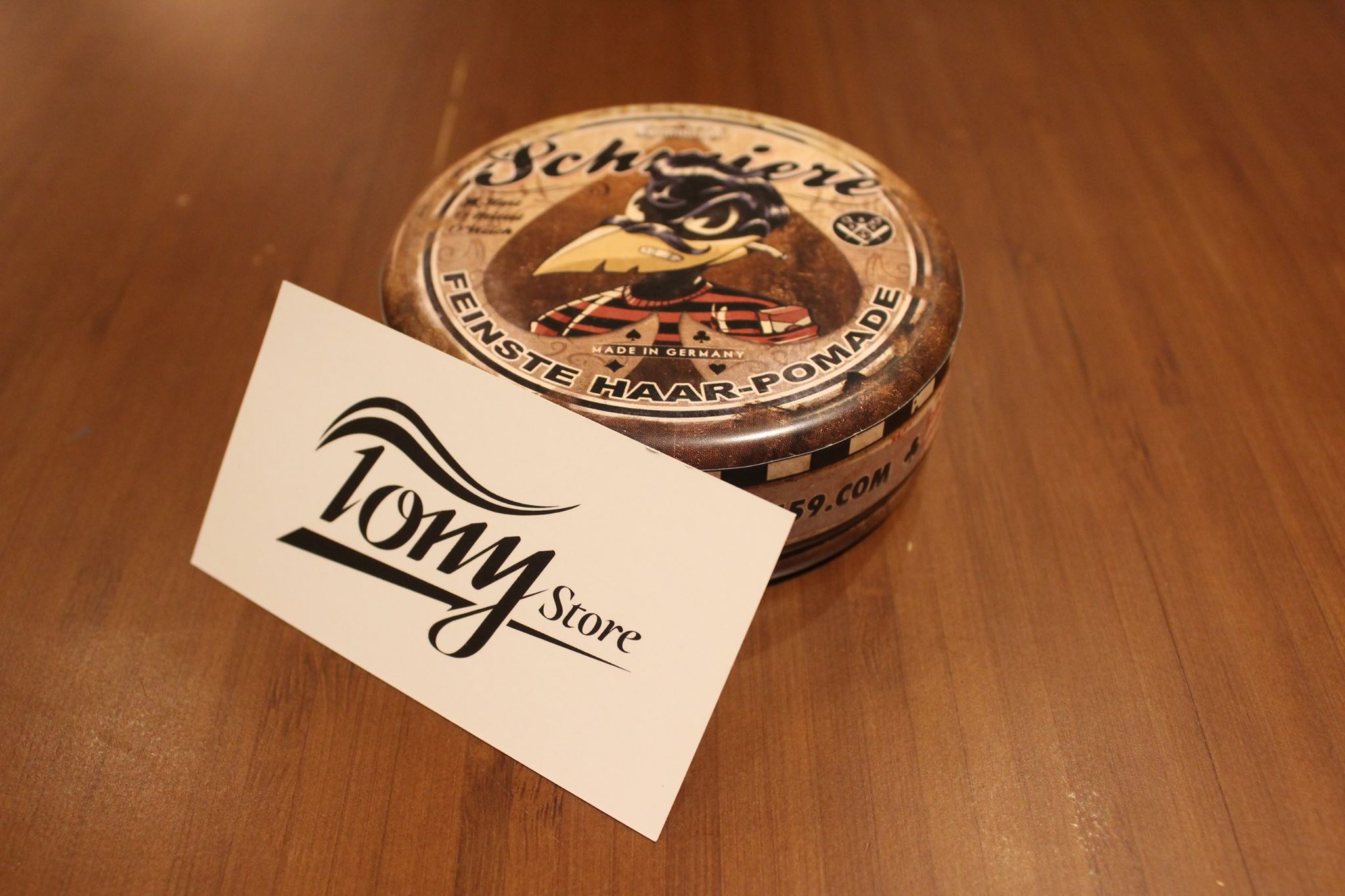 POMADE VUỐT TÓC SCHMIERE POMADE SPECIAL EDITION POKER STRONG