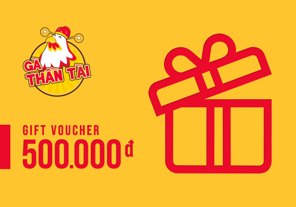 Phiếu quà tặng Gà Thần Tài 500k