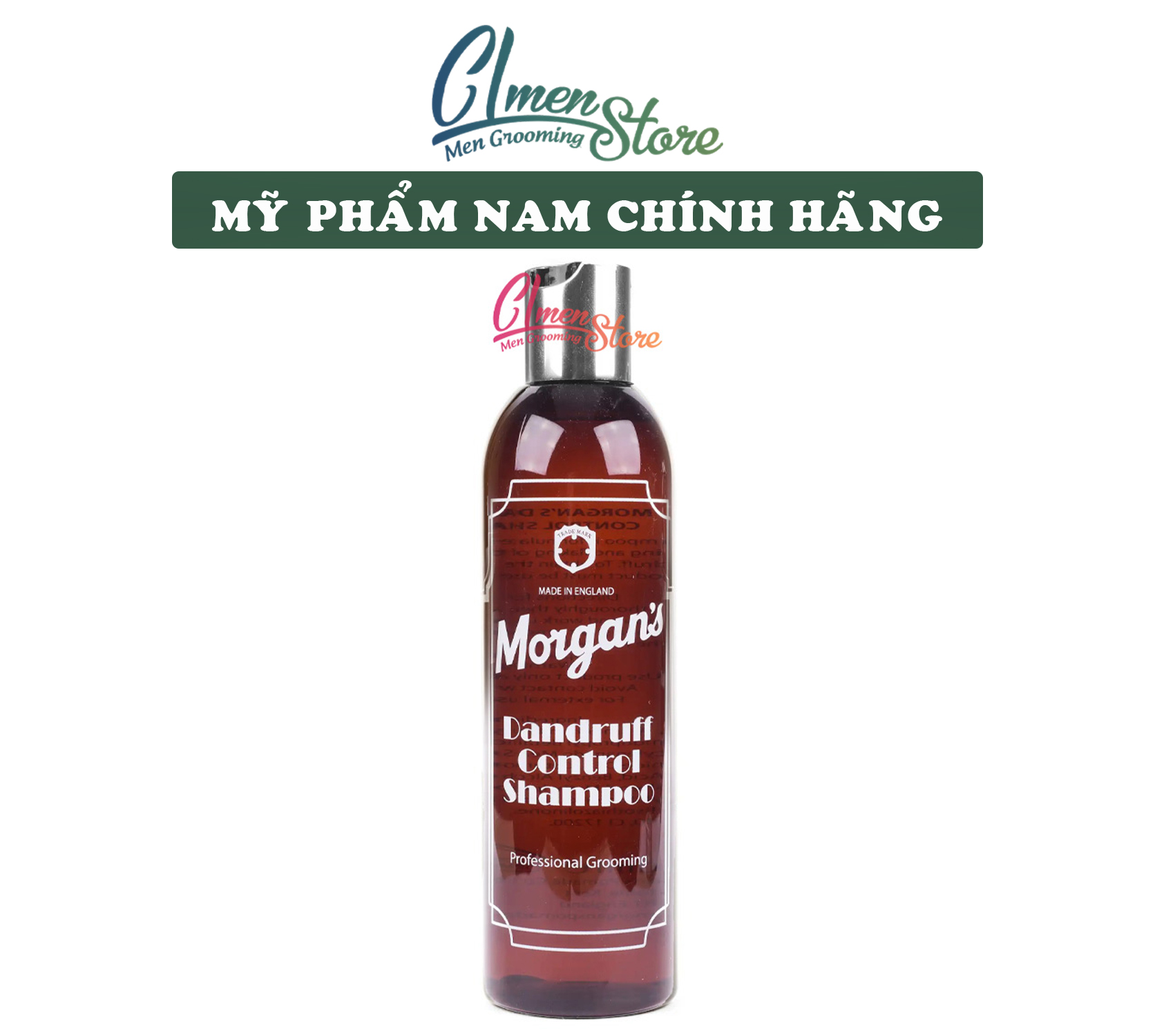 Dầu gội trị gàu Morgan’s Dandruff Control Shampoo 250ml [Morgan Pomade]