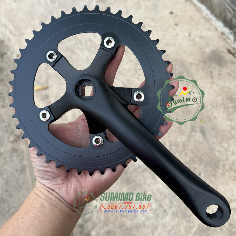Giò dĩa nhôm 5 chấu cho xe đạp fixed gear