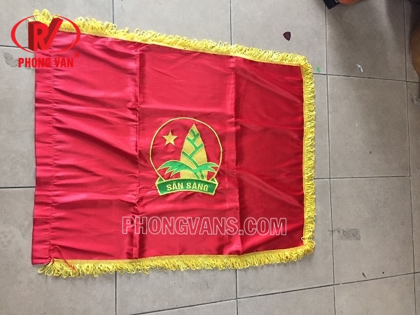 Cờ đoàn thêu