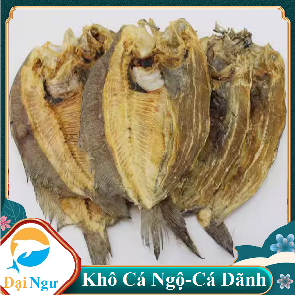 KHÔ CÁ NGỘ Khô Cá Dãnh có thịt ngọt, thơm, dòn hấp dẫn -- ĐẠI NGƯ ...