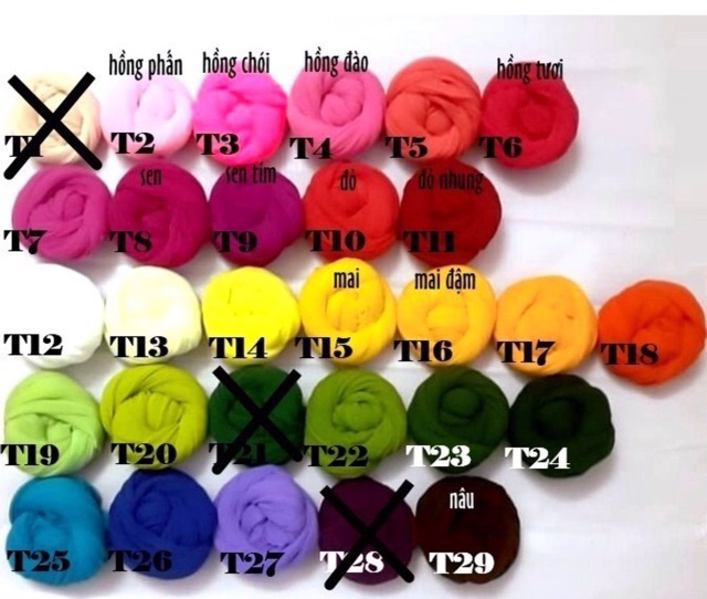 Vải Voan Làm Hoa( 5 Sợi- 10 Sợi)