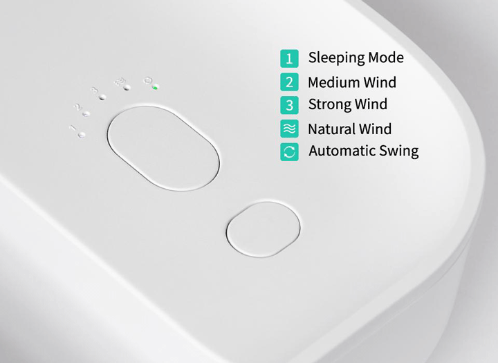QUẠT TÍCH ĐIỆN GẤP GỌN SWITCHFAN