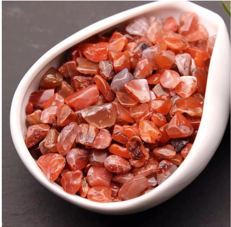 Đá vụn Mã não đỏ tự nhiên 100% (1kg)