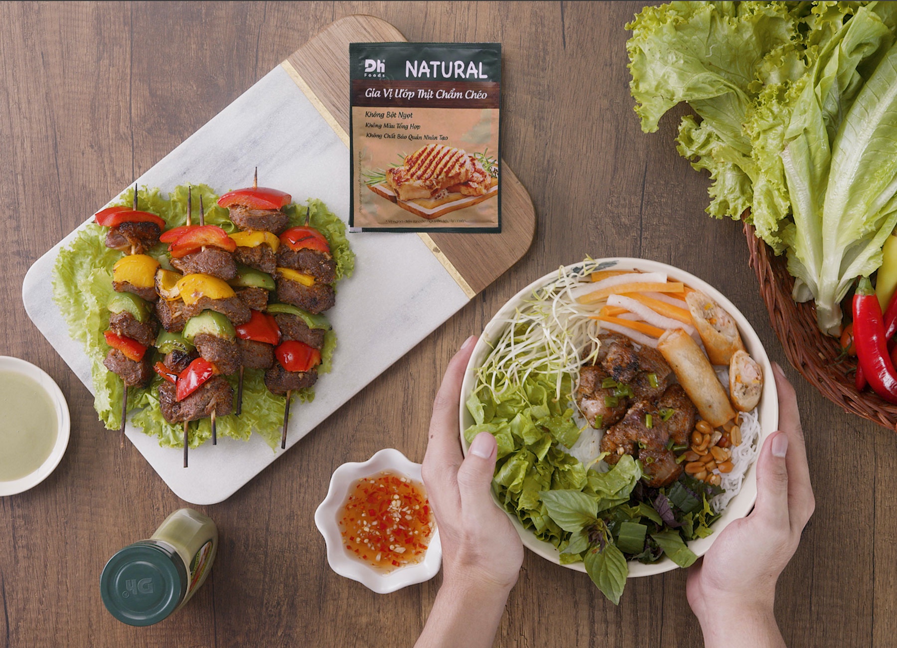 [HCM]Natural Gia vị ướp Chẩm Chéo Dh Foods