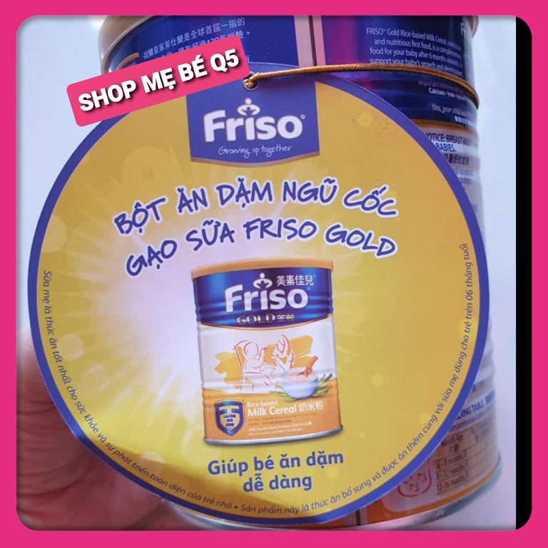BỘT ĂN DẶM GẠO SỮA FRISO 300 GRAM