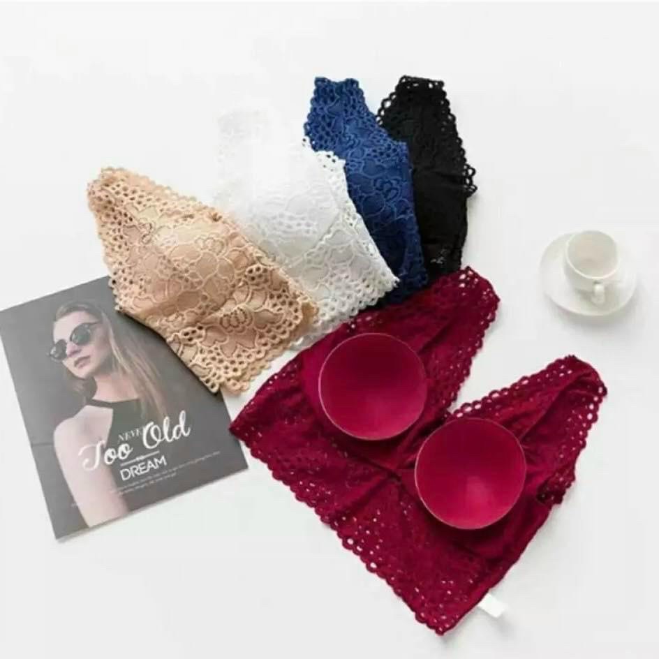 Áo lá kiểu bra ren form siêu đẹp K121