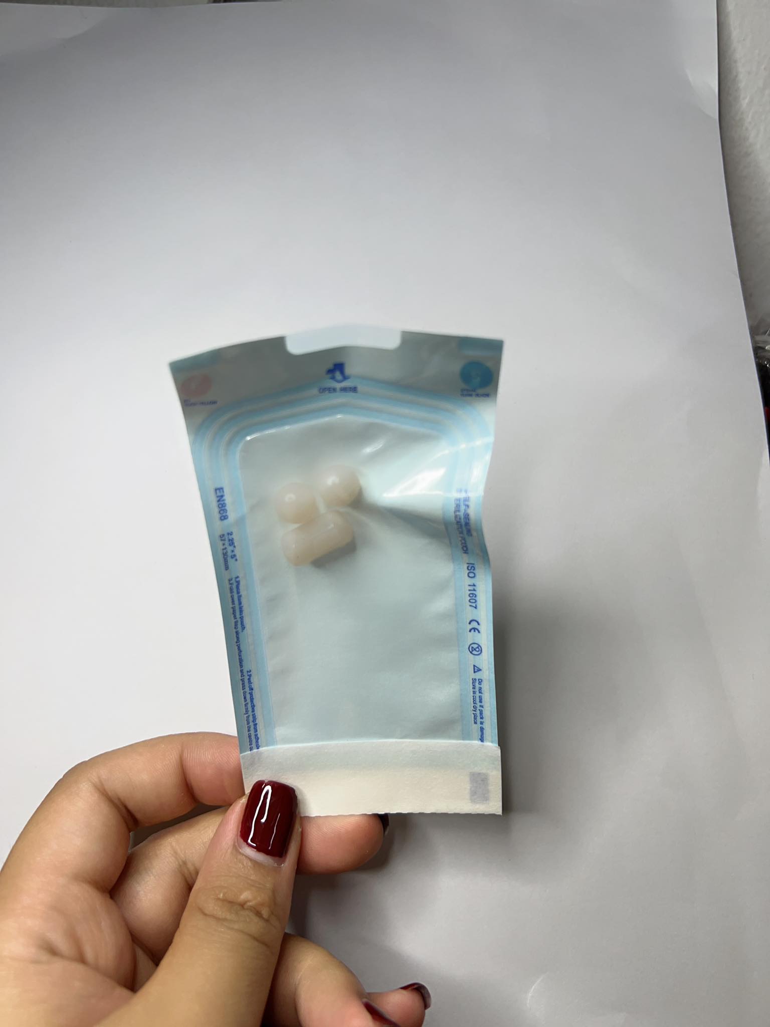 Combo 3 Viên Bi Silicon ( 2 Tròn 10mm + 1 Lục Trụ 10x15mm )