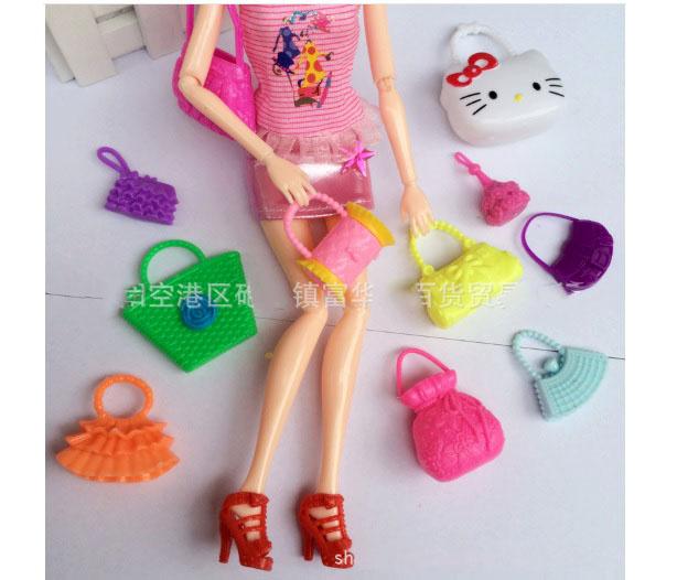 10 Bộ Túi Xách Thời Trang Dành Cho Búp Bê 30cm