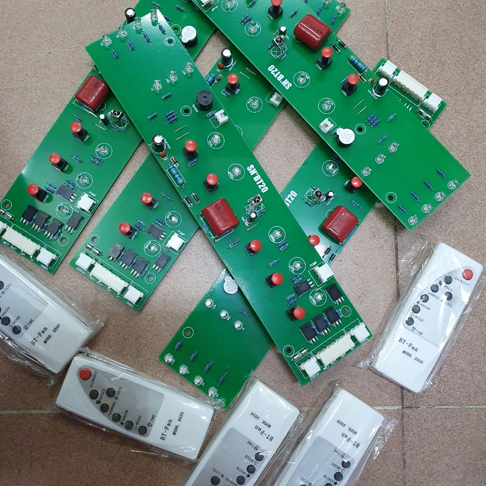 Bo mạch khiển quạt điều hòa phun sương