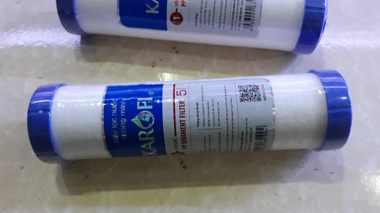 Combo Bộ 2 Lõi Lọc Nước Số 1 KAROFI