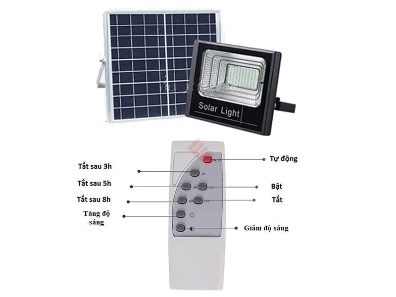 Đèn pha năng lượng mặt trời 30W