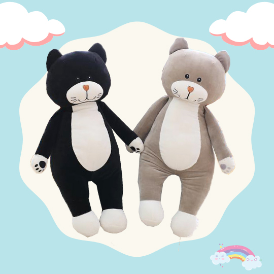 [HCM]THÚ BÔNG MÈO BỤNG BỰ NGỘ NGHĨNH SIZE 60CM