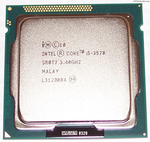 CPU Intel Core i5 3570 (Up to 3.8Ghz/ 6Mb cache)