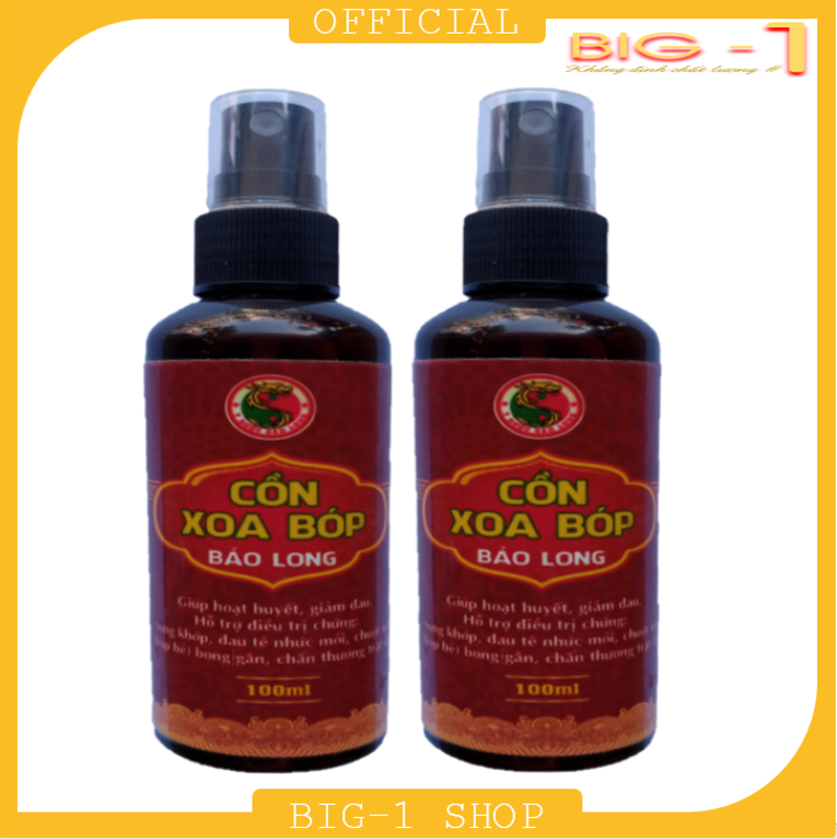 Xoa bóp bảo long giúp hoạt huyết giảm đau nhức xương khớp chân tay tê mỏi - Hàng Chính Hãng