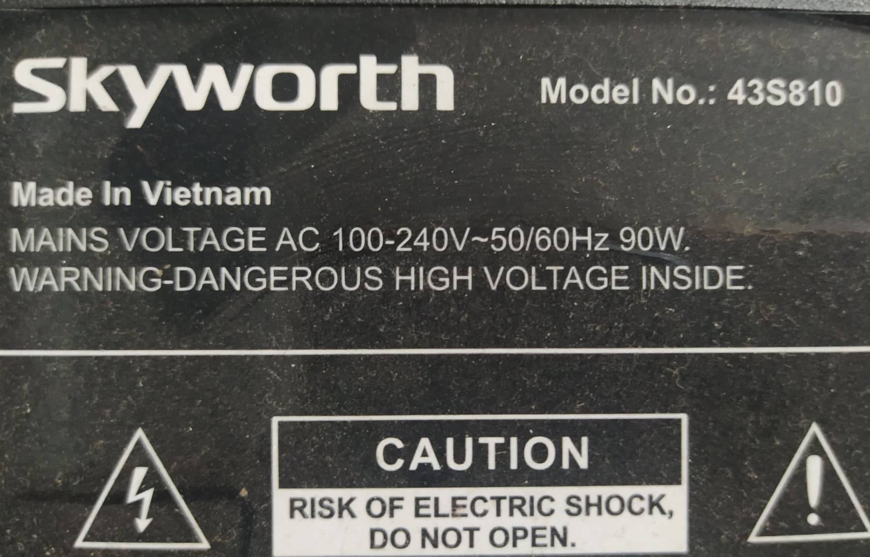 Bo mạch SKYWORTH: 32S810, 43S810