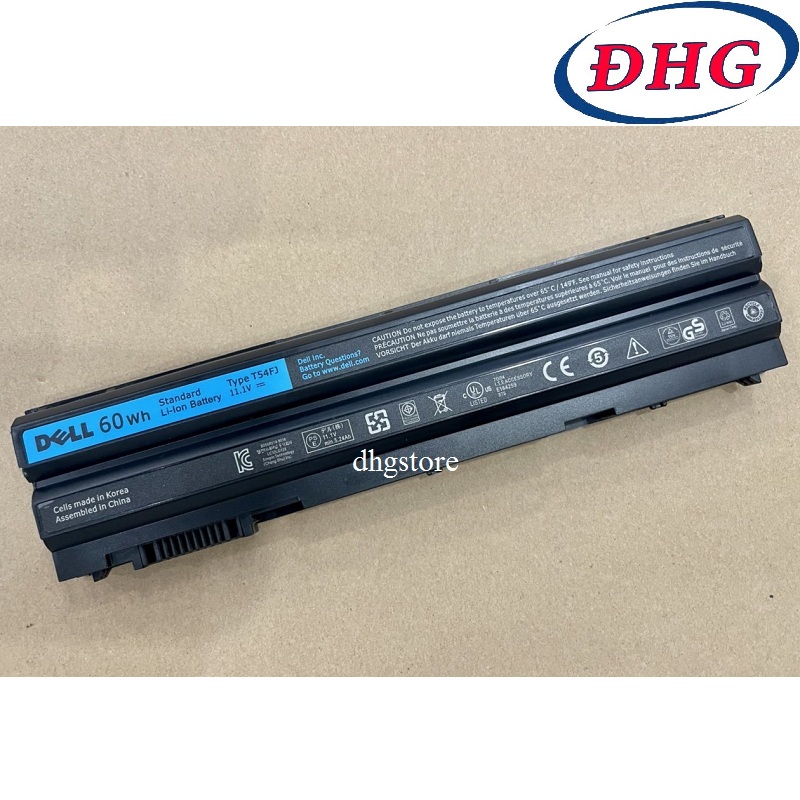 Pin laptop Dell Latitude E5420 E5420 E5430 E5520 E5530 E6420 E6420 E6430 E6440 E6520 E6530 T54FJ 60Wh