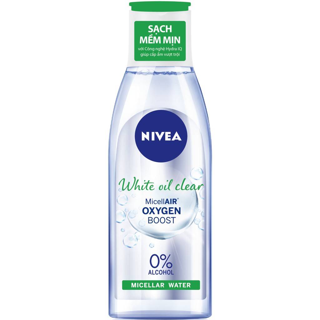 [HCM]Nước Tẩy Trang Kiểm Soát Nhờn Mụn Nivea Micellar Water 125ml