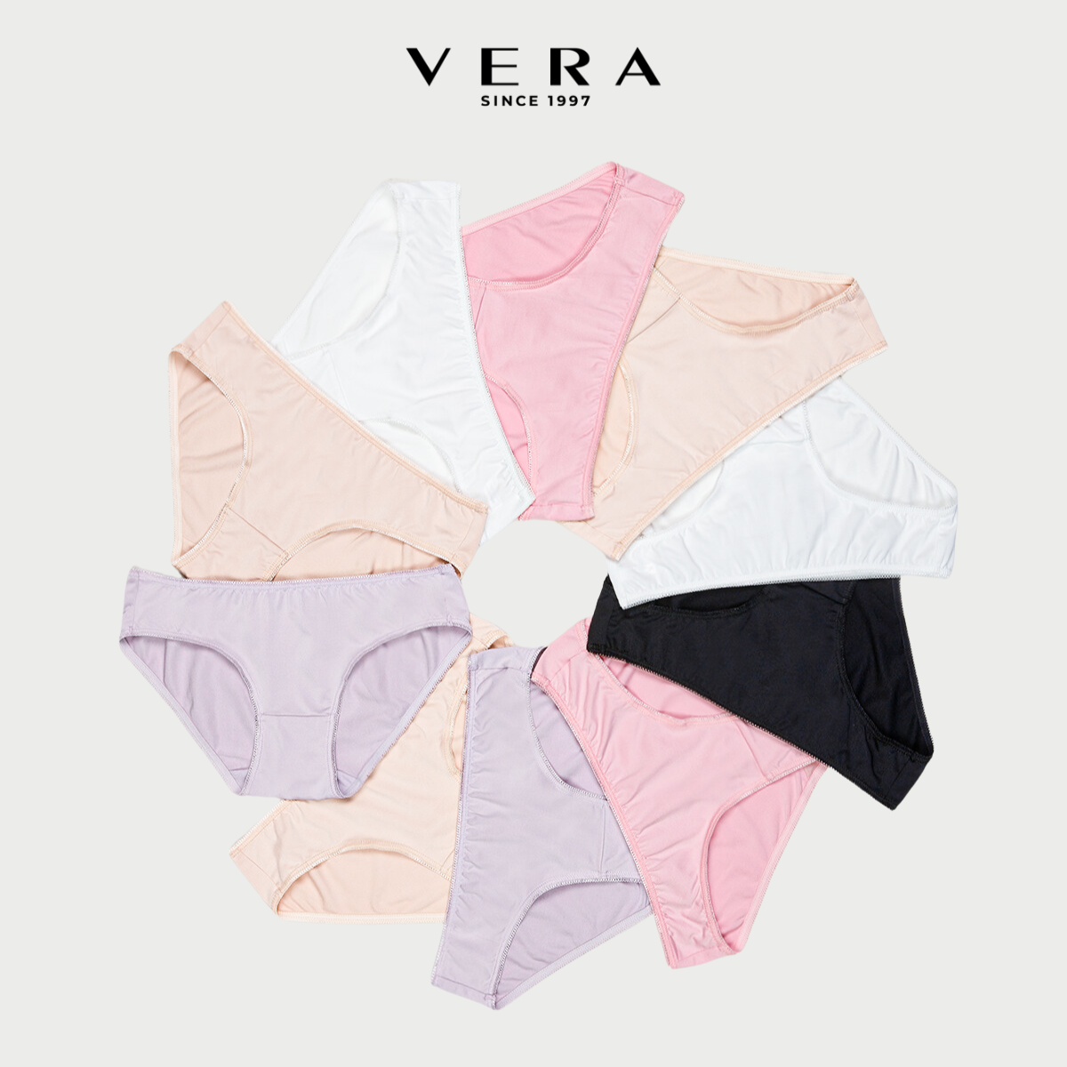 Combo 10 quần lót nữ thun lạnh VERA&hellip;