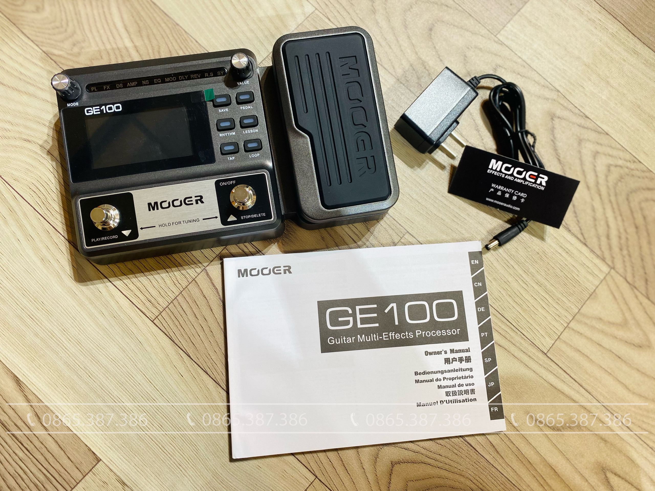 Phơ MOOER GE100 dành riêng cho guitar điện