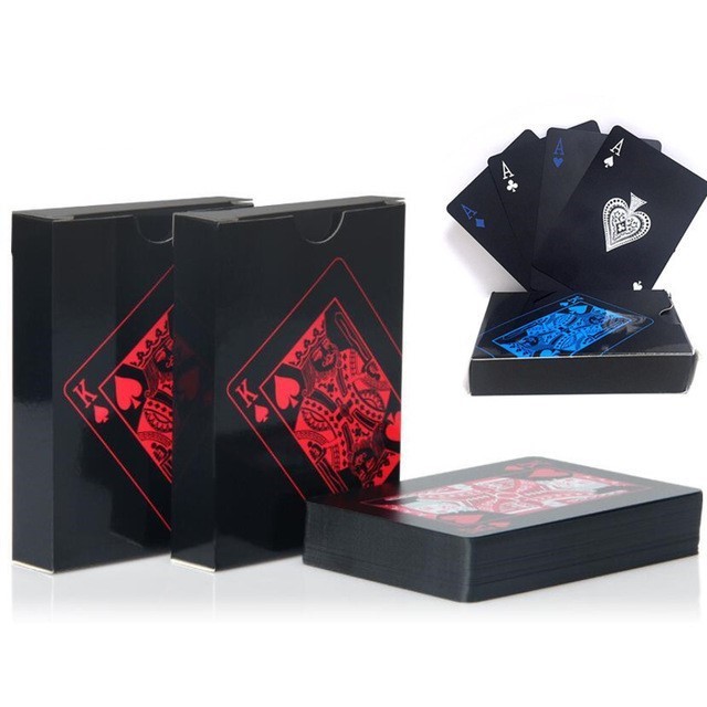 COmbo 2 Bộ bài Poker chống nước cao cấp