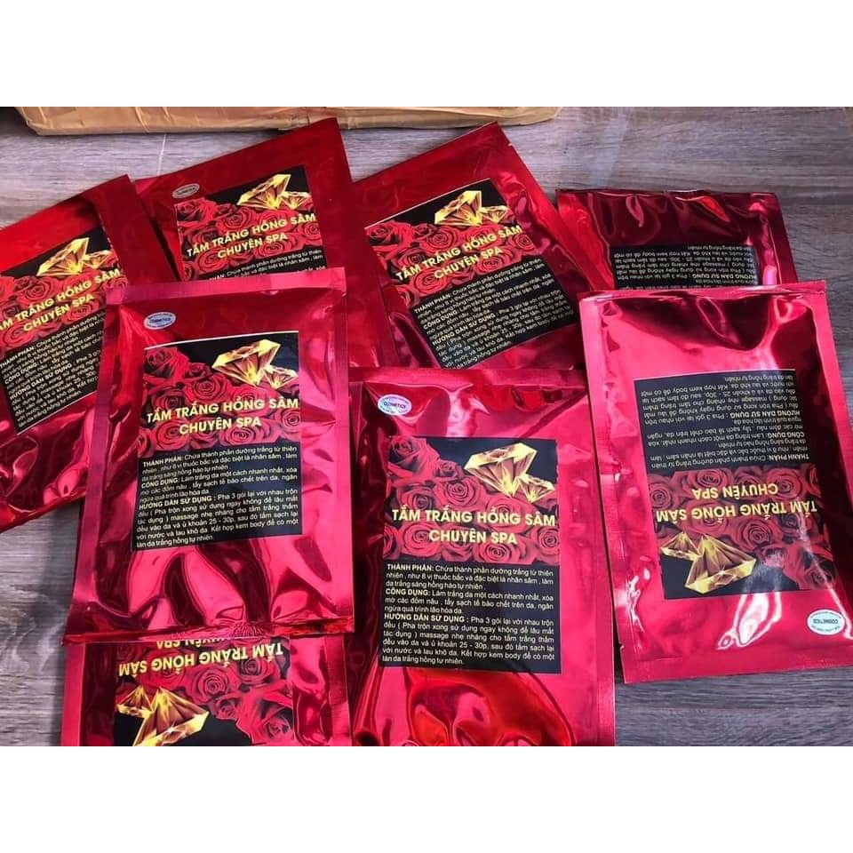 Tắm trăng hồng sâm chuyên spaa