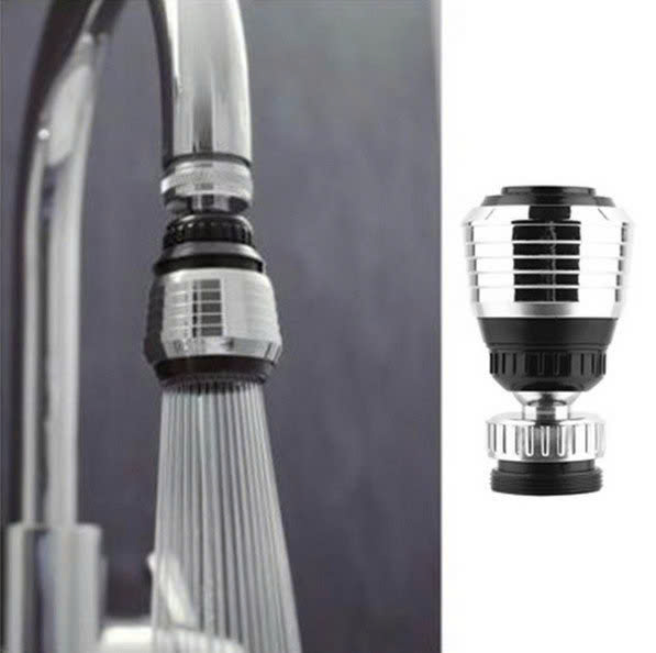 Đầu Lọc Inox Tăng Áp Lực Nước (Đen)