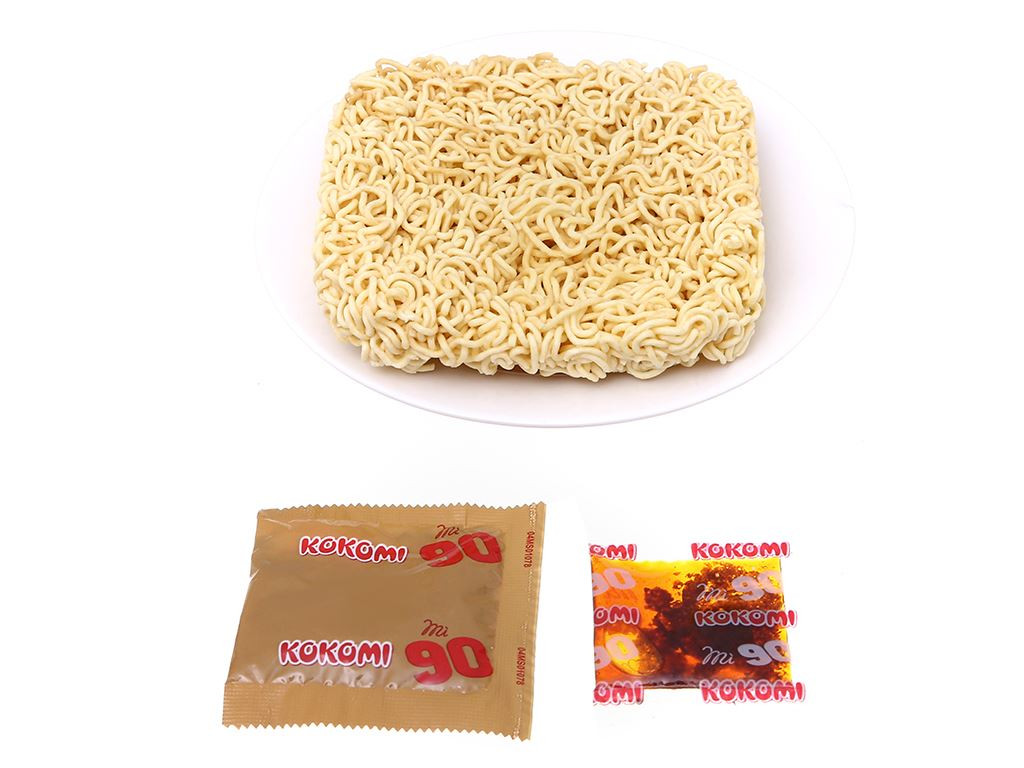 mì  ăn liền Kokomi 90 tôm chua cay 90g(thùng 30 gói)