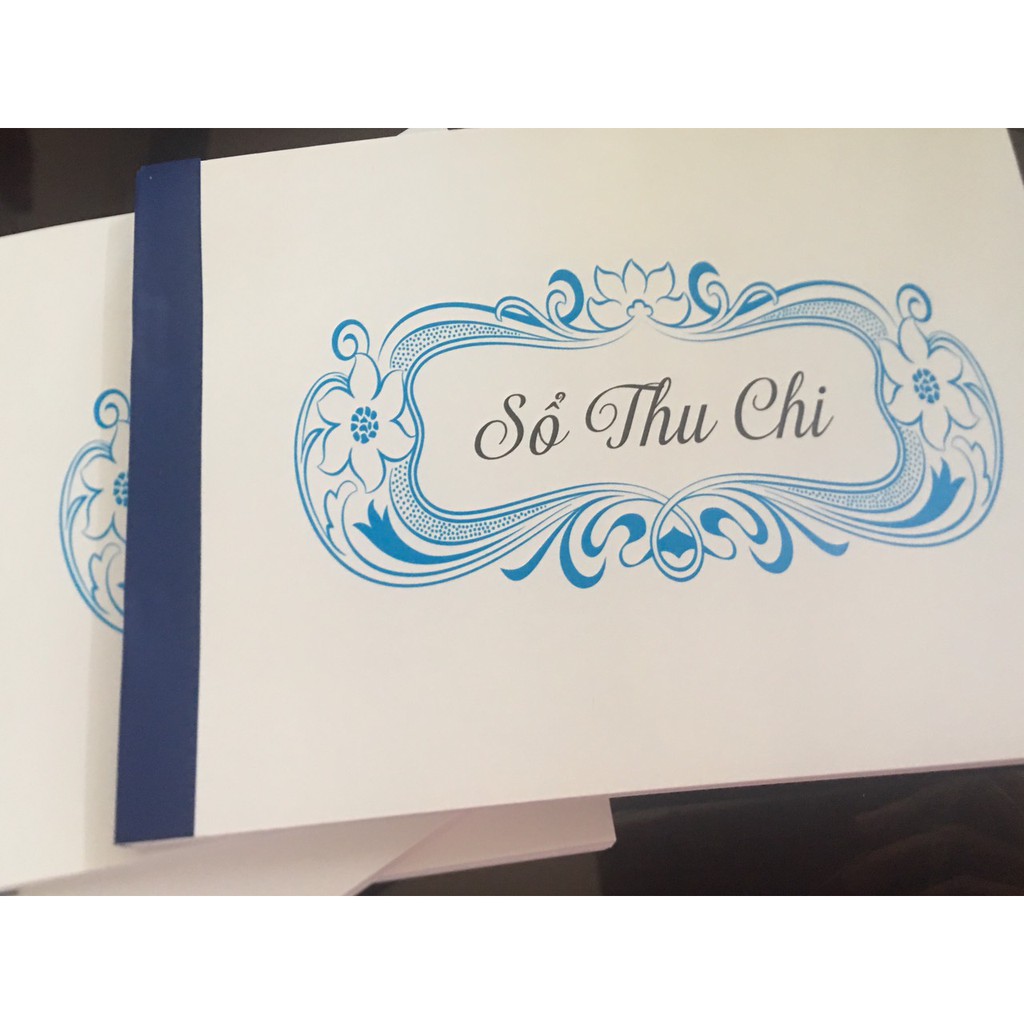 Combo 4 cuốn sổ thu chi a5 -