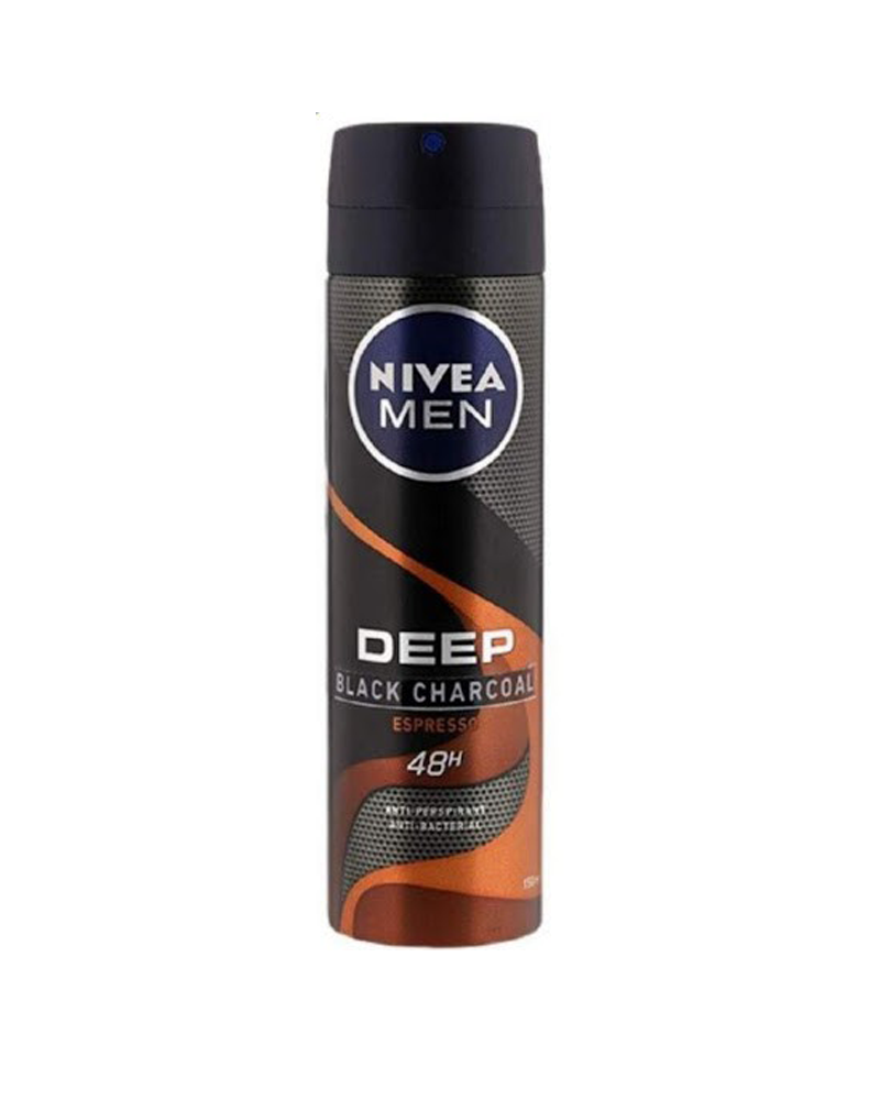 Xịt Ngăn Mùi Nivea Than Đen Hương Espresso  (150ml)