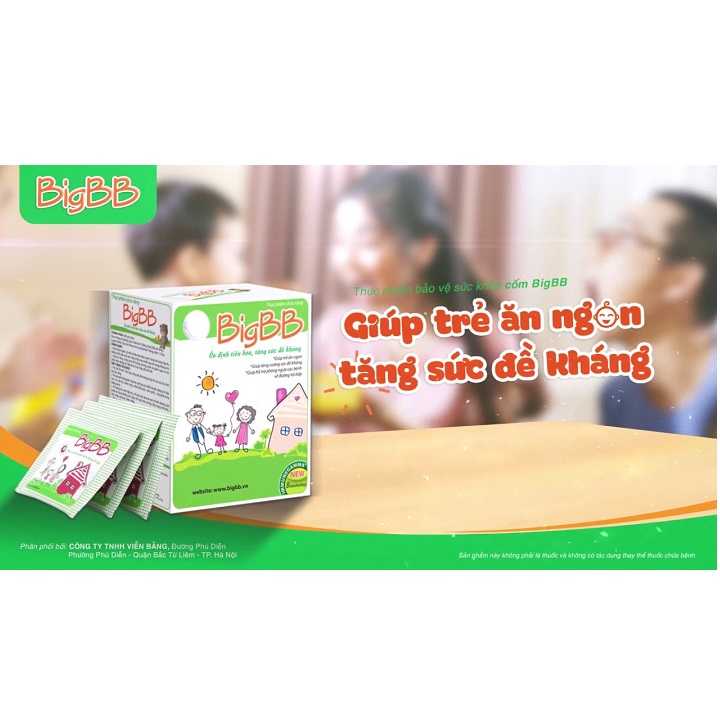 Cốm Giúp Trẻ Ăn Ngon Bigbb 16 Gói