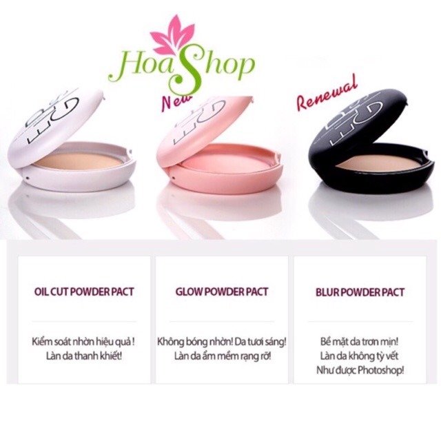 [HOÀN TIỀN 15%]Phấn phủ Eglips Powder Pact