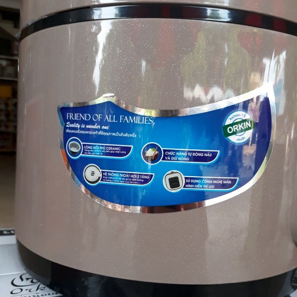 NỒI CƠM ĐIỆN ORKIN OR22 2.2L