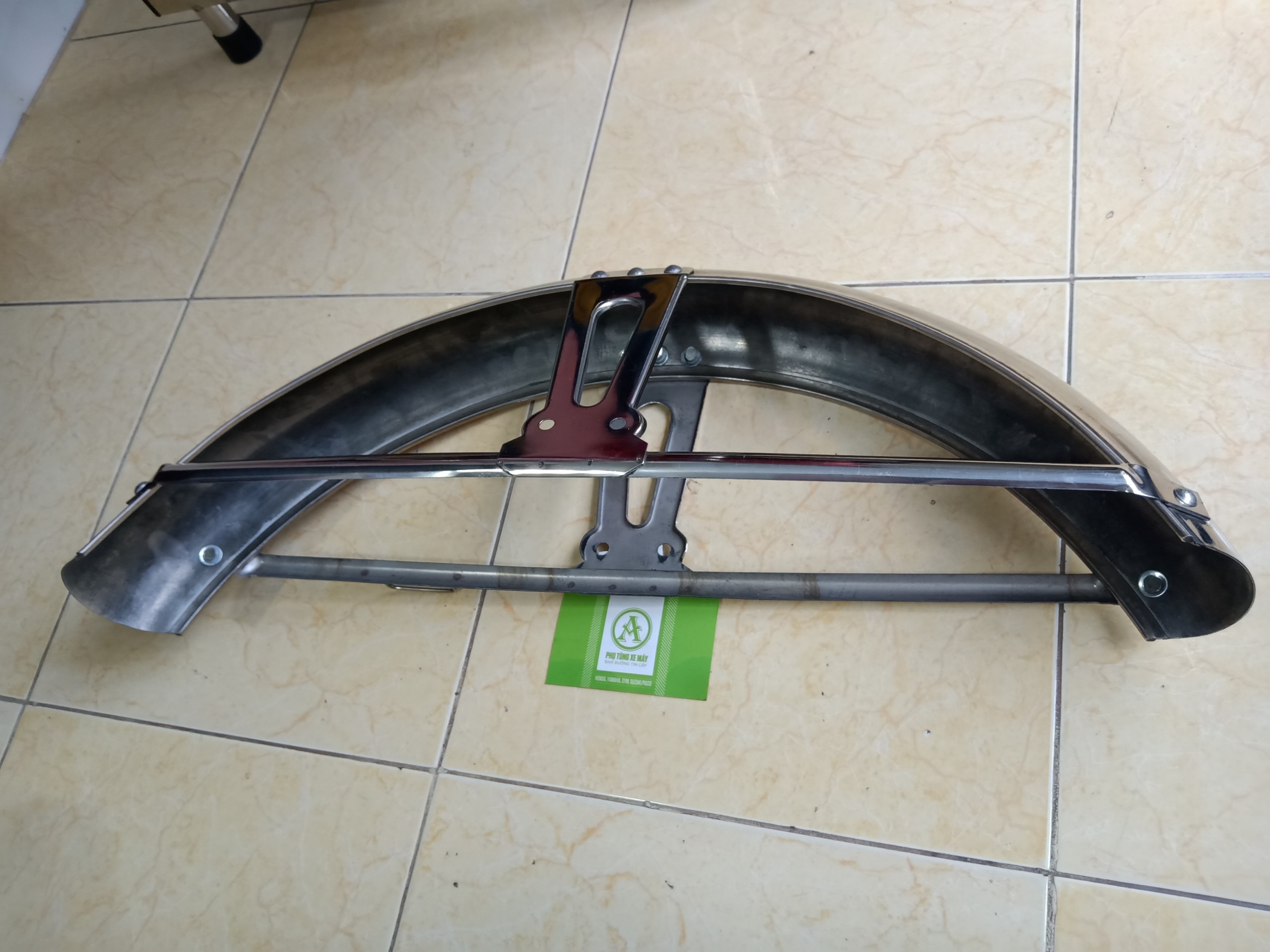 Dè trước xe 67 inox