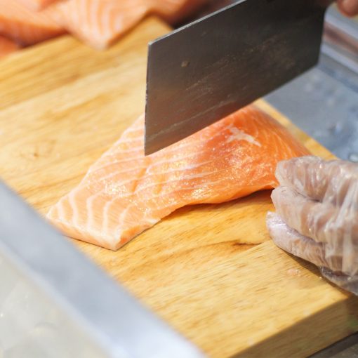 HCM Phi lê cá hồi tươi nhập khẩu Nauy/Fresh Salmon Fillet