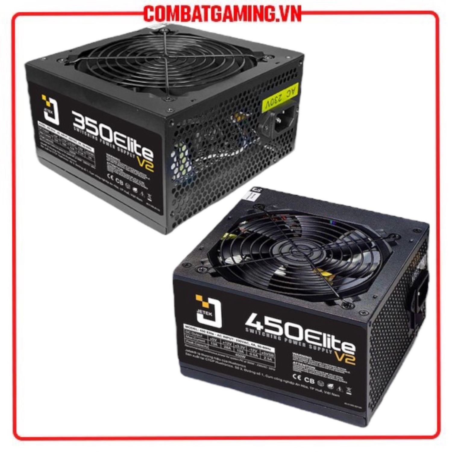 Nguồn Jetek 350w - 450w Elite V2