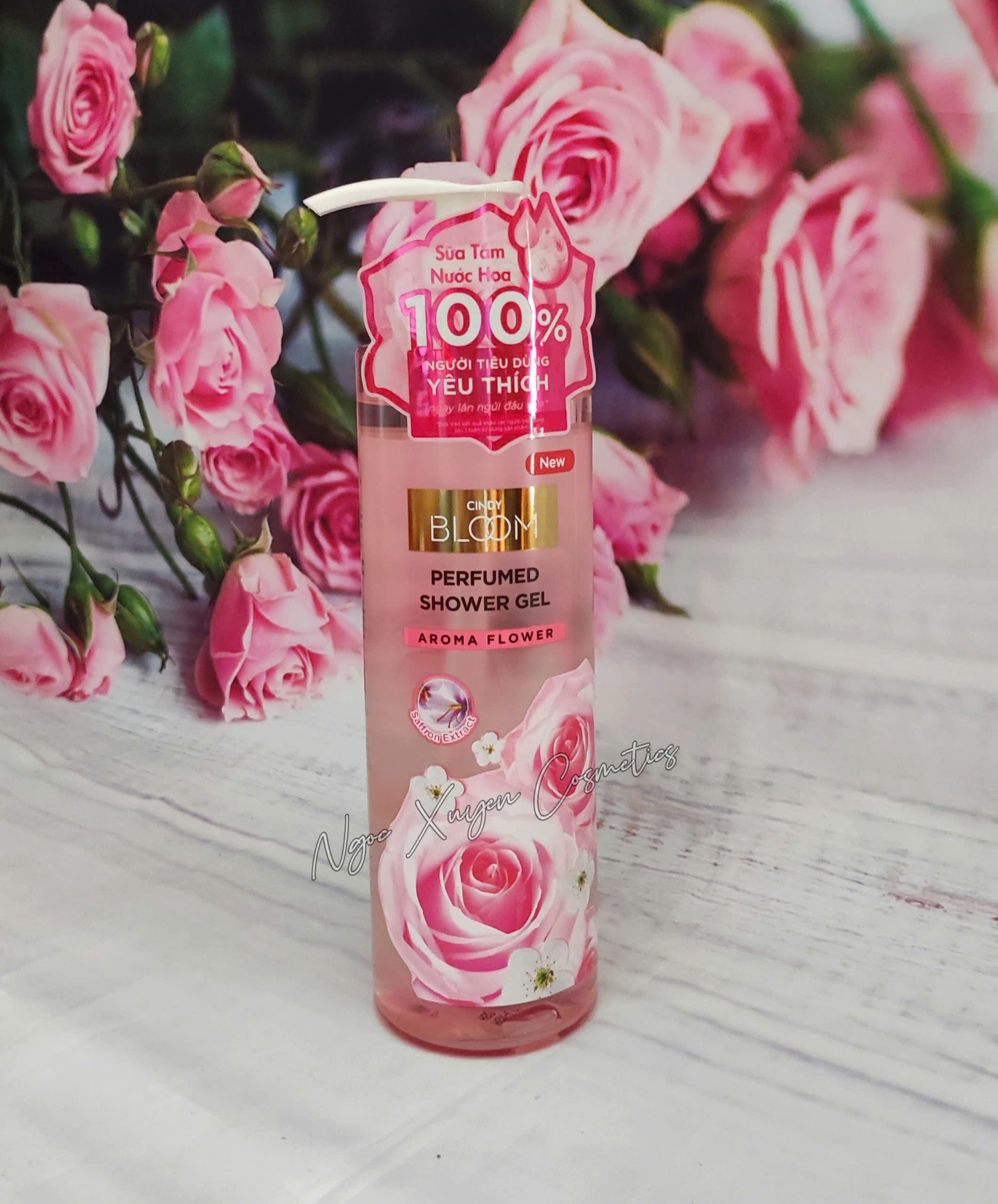 SỮA TẮM NƯỚC HOA CINDY BLOOM 640G