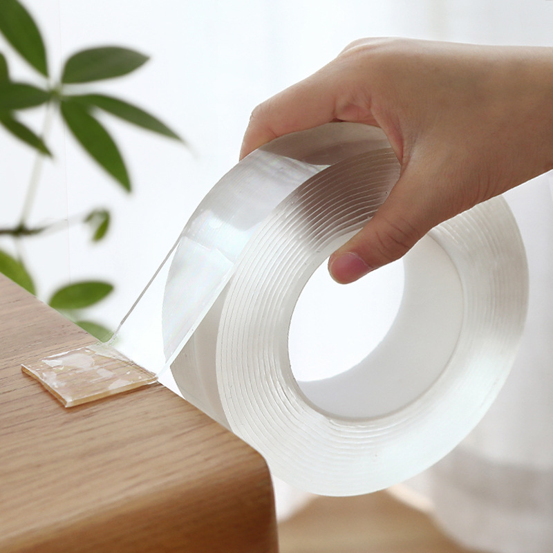 Cuộn Băng Keo 3M, Keo 3M 2 Mặt Siêu Dính Dày 1mm