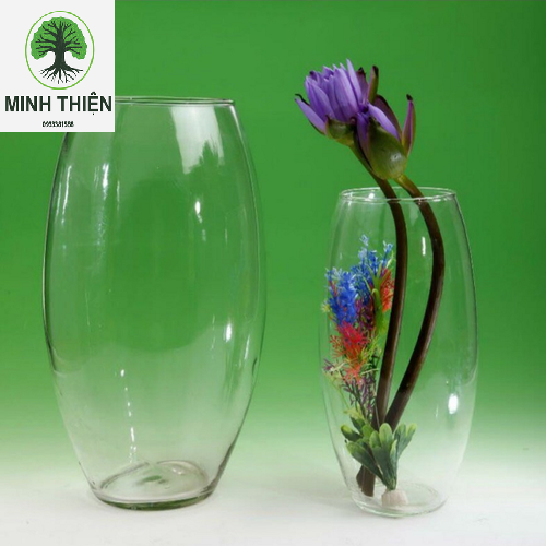 [HCM]Bình Bông Lọ Hoa Thủy Tinh Trang Trí Để Bàn - D3