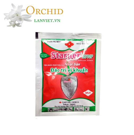Thuốc Trừ Bệnh Vi Khuẩn STARNER 20WP Nhật Bản gói 30gr