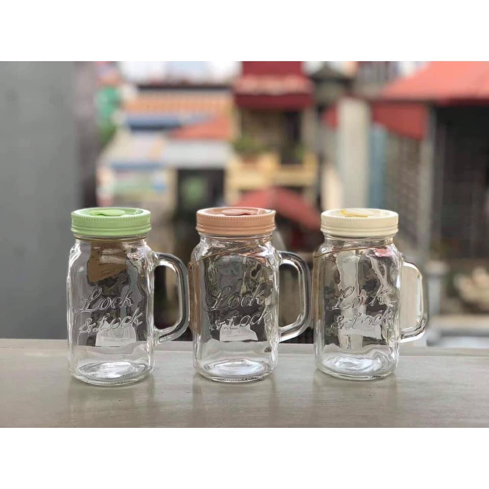 CỐC THUỶ TINH ĐỰNG LOCK&LOCK 630ml LLG002