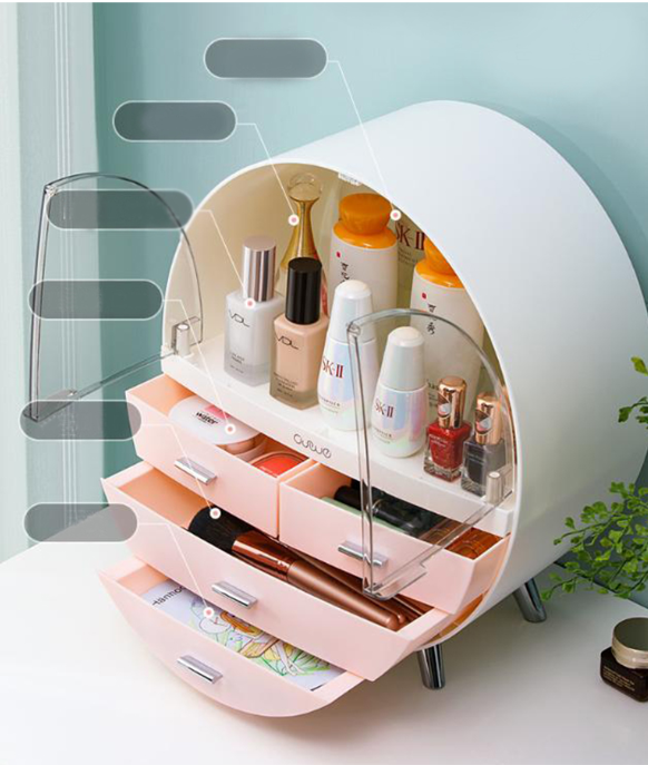 [HCM]Kệ Đựng Mỹ Phẩm - Kệ Đựng Đồ Trang Điểm Để Bàn Cao Cấp