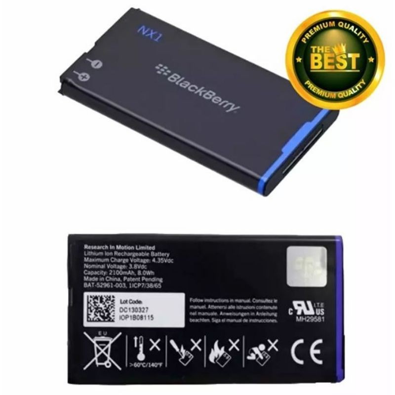 Pin zin new blackberry q10 - bảo hành 6 tháng đổi mới.