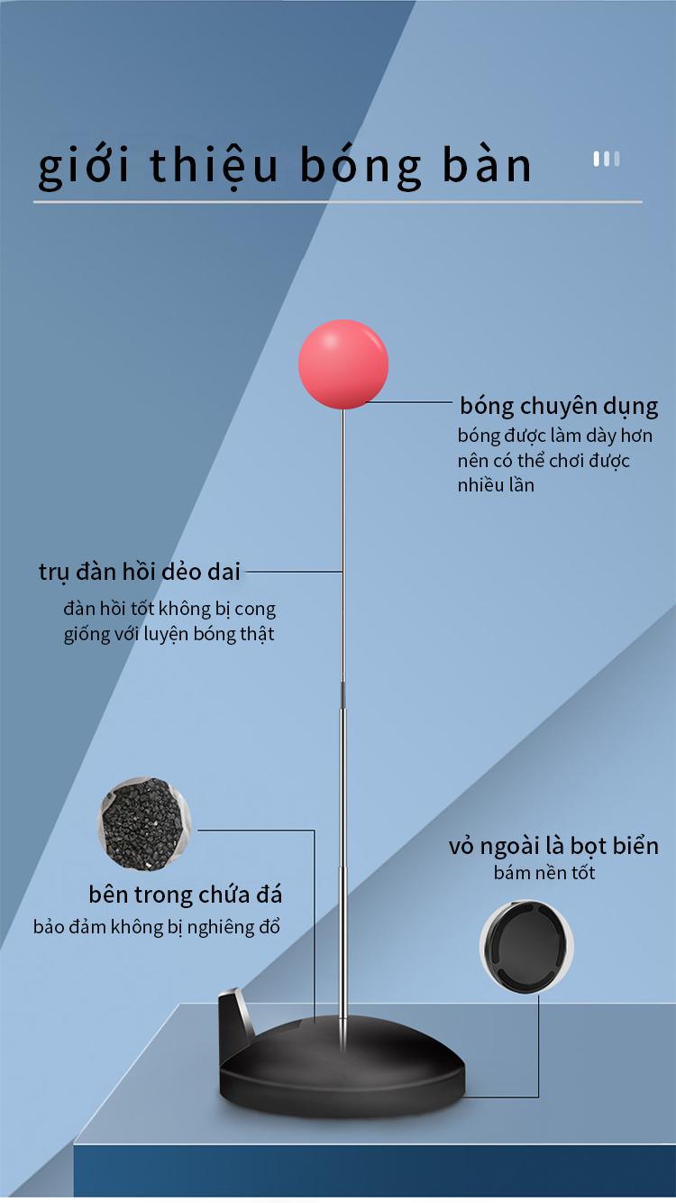 IT Smart Dụng cụ đánh bóng bàn luyện tập phản xạ 110cm